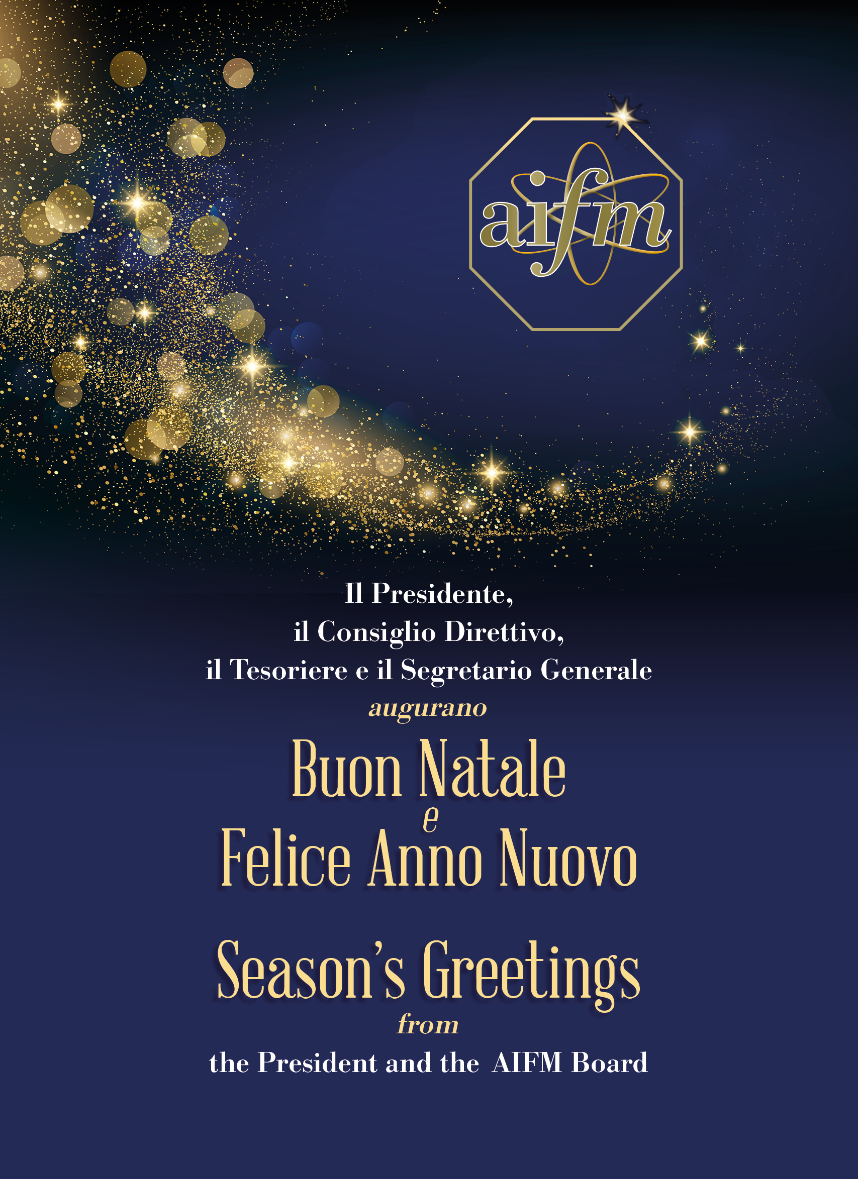 Natale 2022 - Lettera del Presidente - AIFM